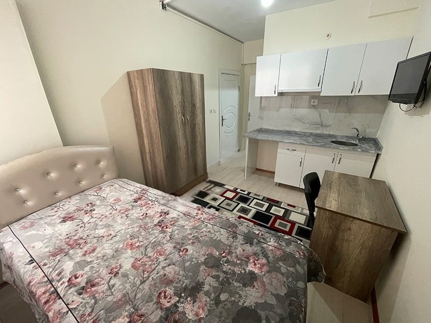 izem kız apart - yatak